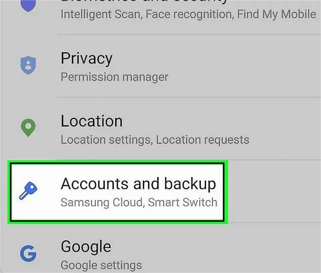  log in Samsung Account 