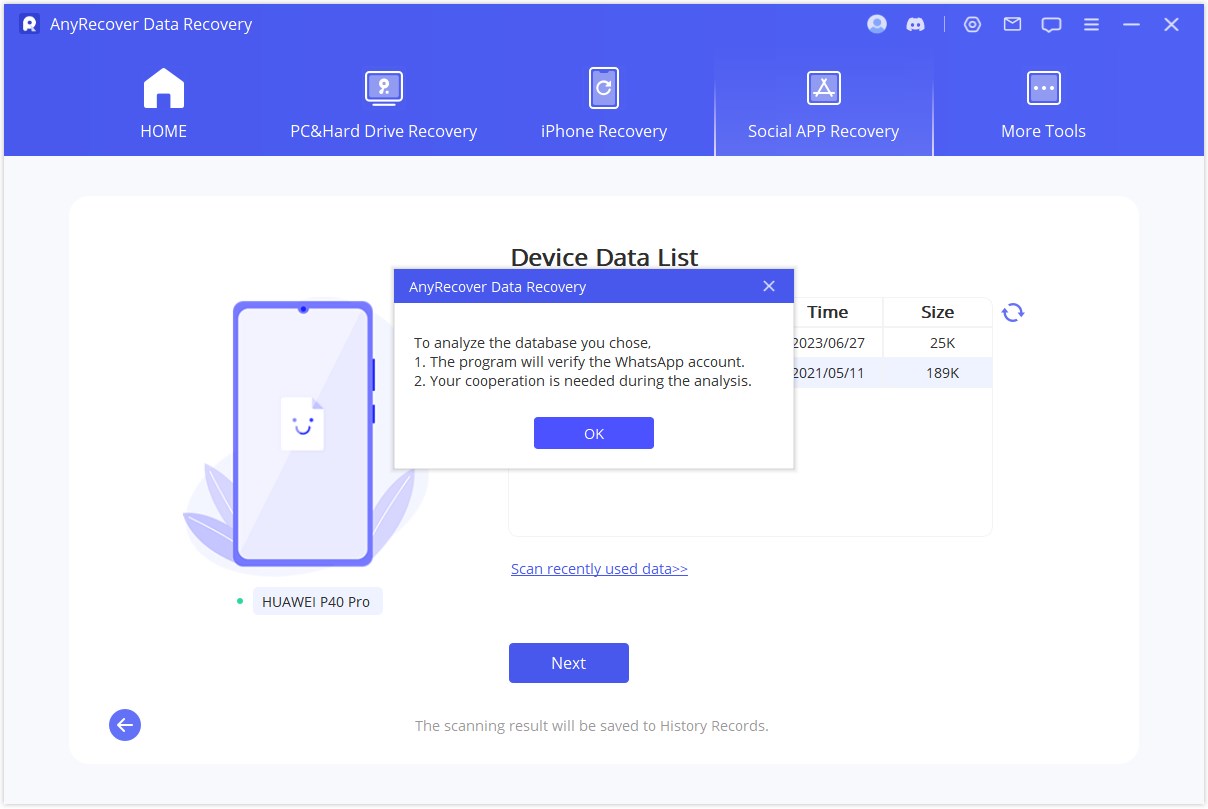 grant the permission before analyze