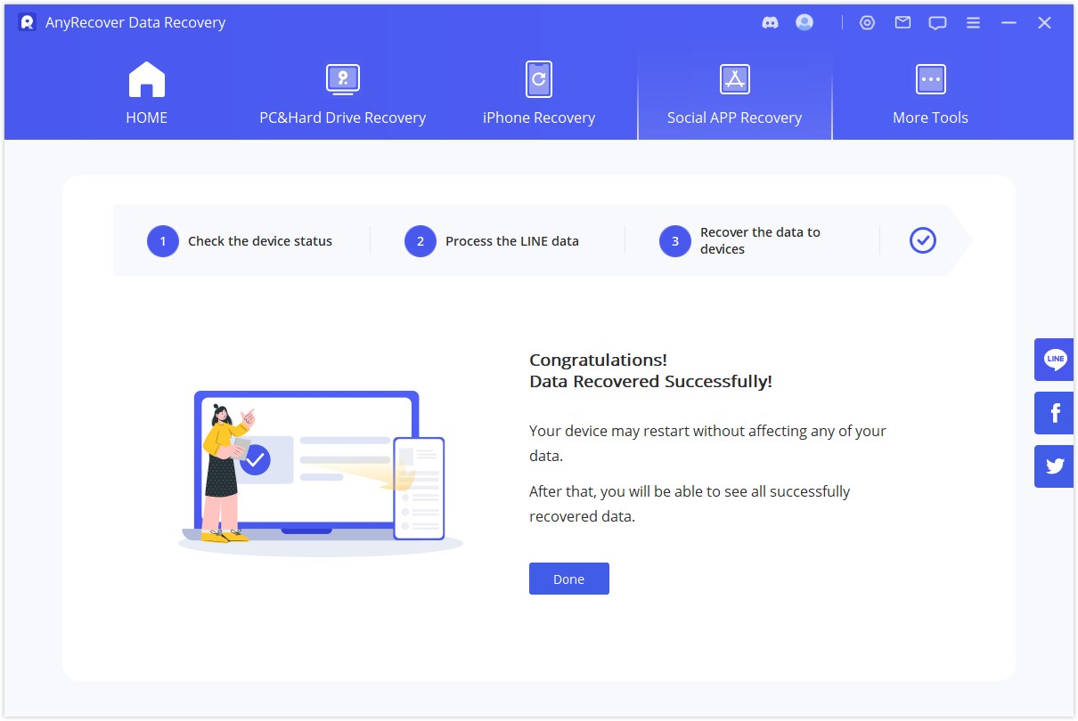 recover iTunes backup to iPhone successfully