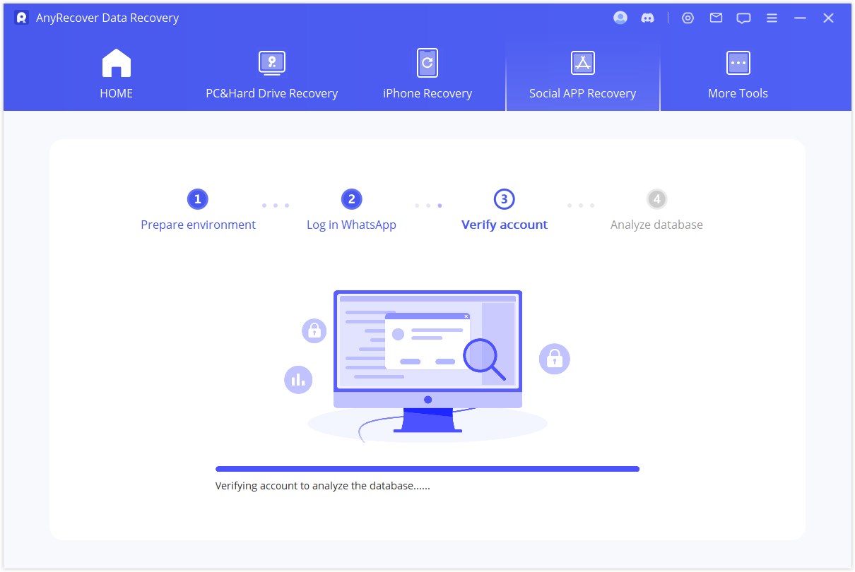 verifying WhatsApp account