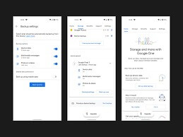 check your android's backups