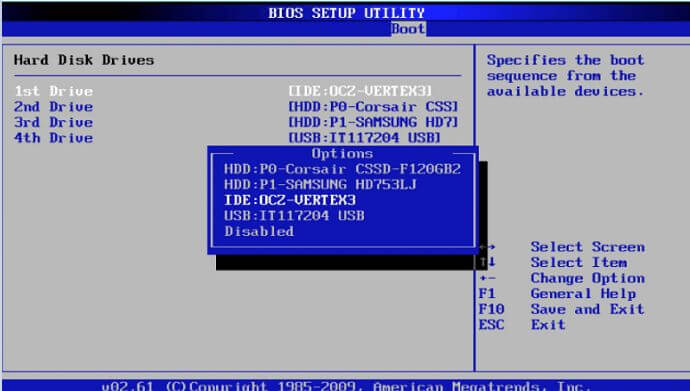 bios setup utlity