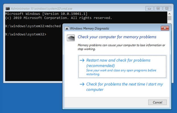 check for ram issues