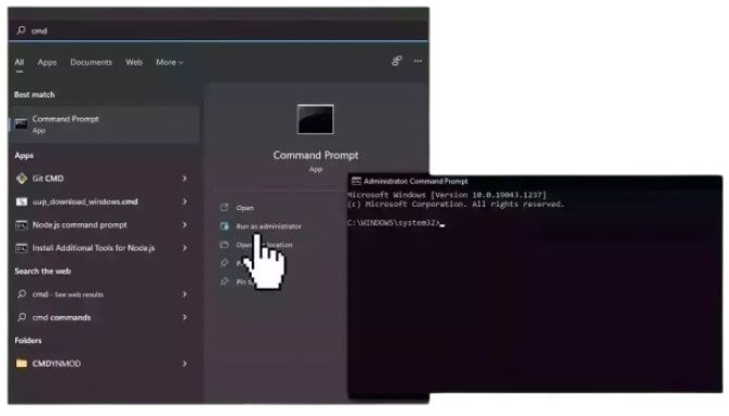command prompt command
