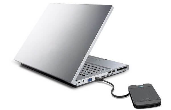 connect external hard drive to computer