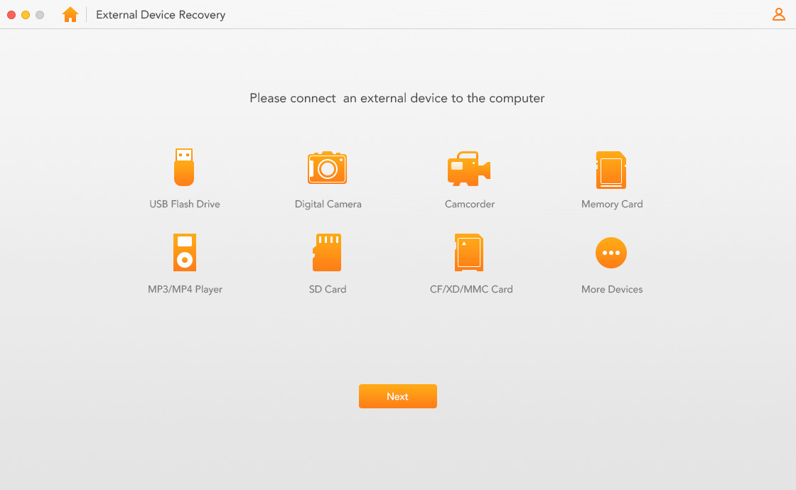 anyrecover screenshot