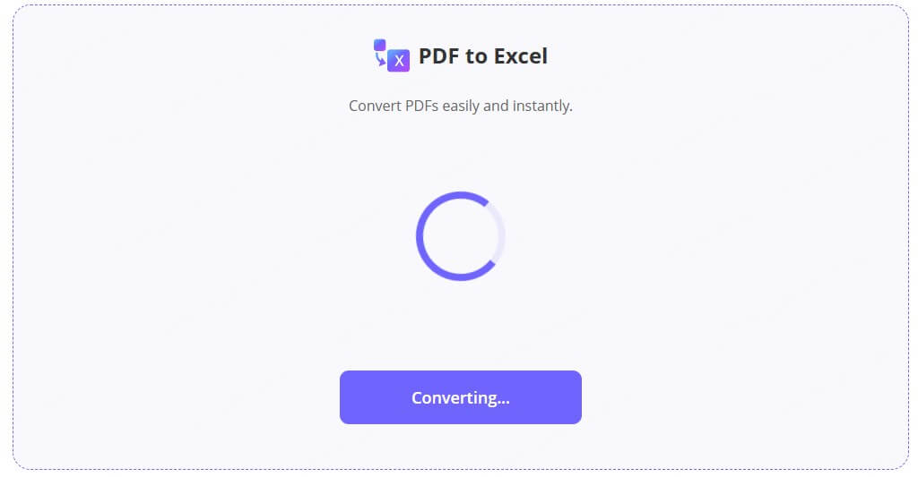 waiting for pdf conversion