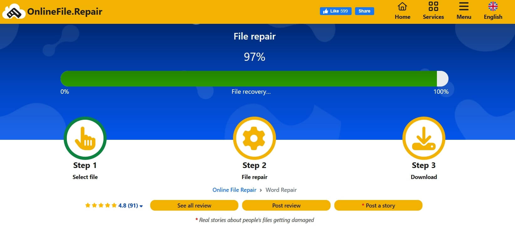 repair doc file online