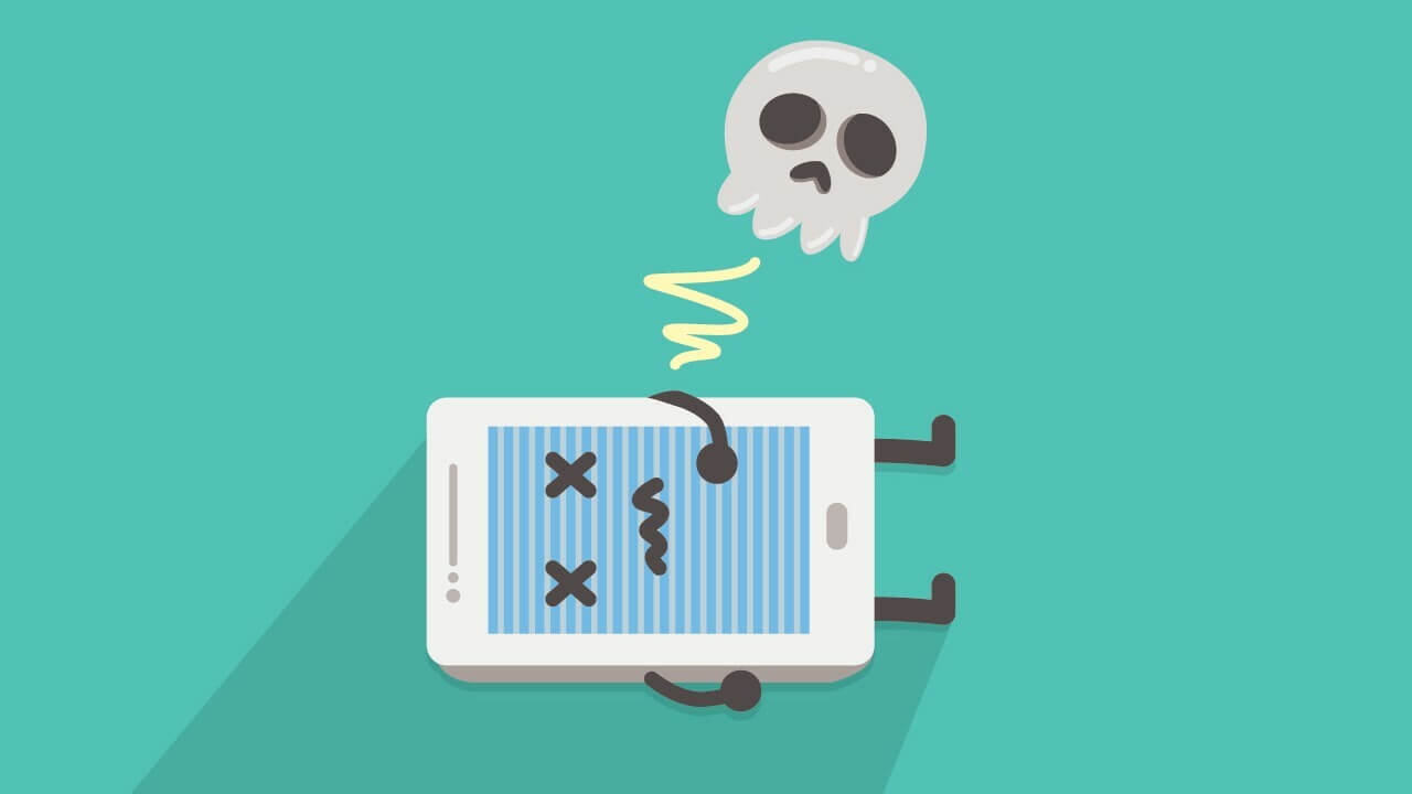 how to recover internal data from completely dead powerless phone