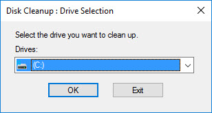 Disk cleanup