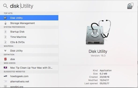 disk utility 1