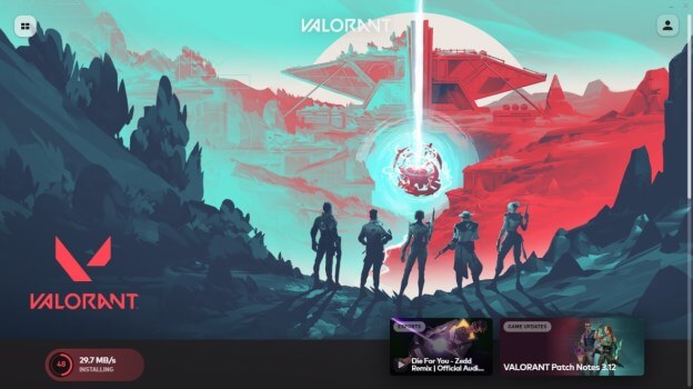 download a new valorant installer