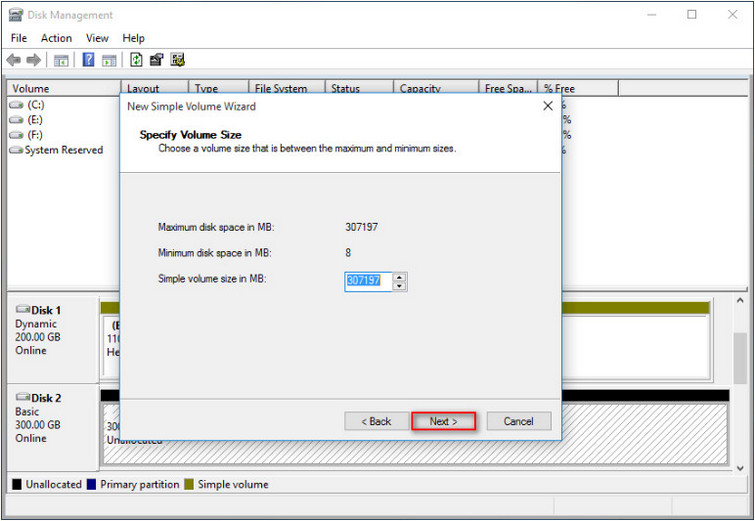 create a new partition for seagate external hard drive
