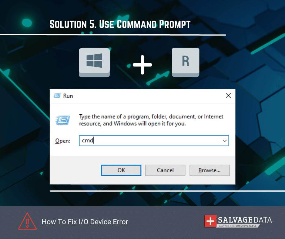 how to fix the request could not be performed io error