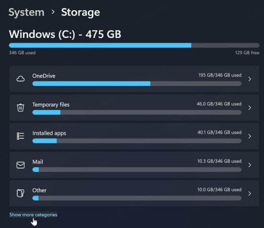 Freeing up system resources