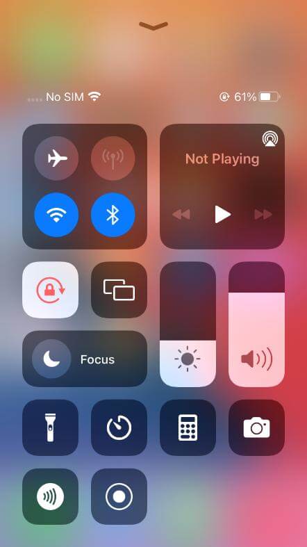 adjust display settings to fix green line on iphone screen