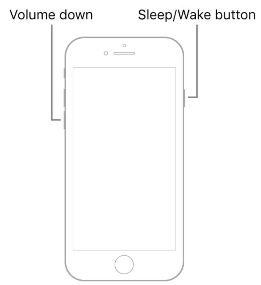 force restart iphone 7