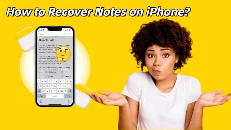 how to recover notes on iphone