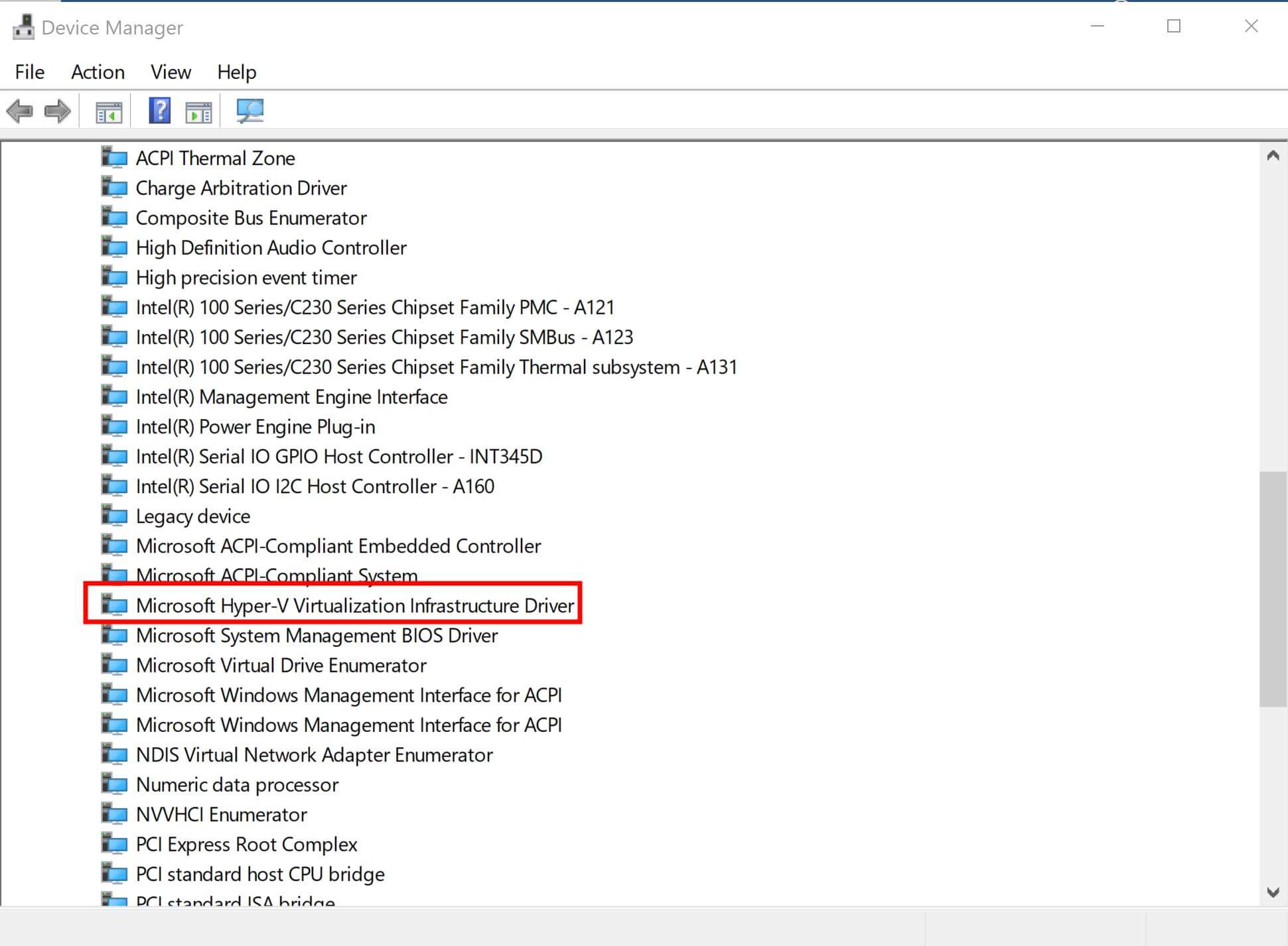 update hyper v driver