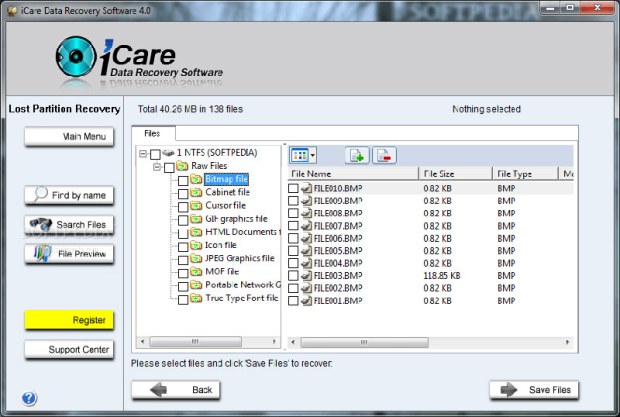 icare data recovery