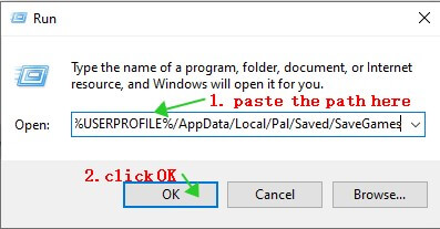 palworld save data location