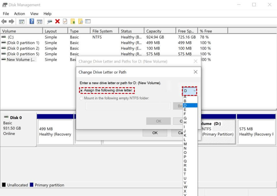 m.2 not showing up in disk management