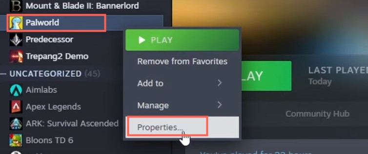 fix palworld corrupted character file