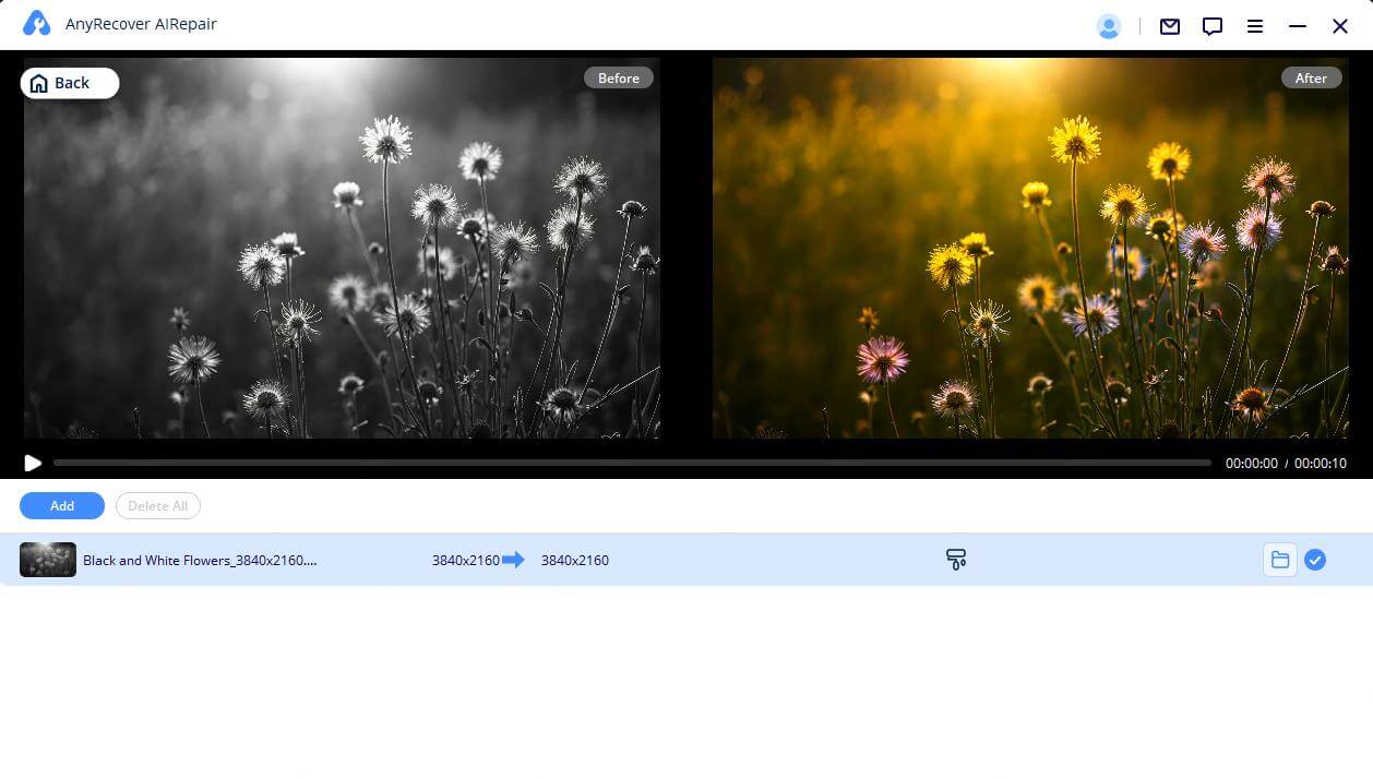 preview and save enhanced video
