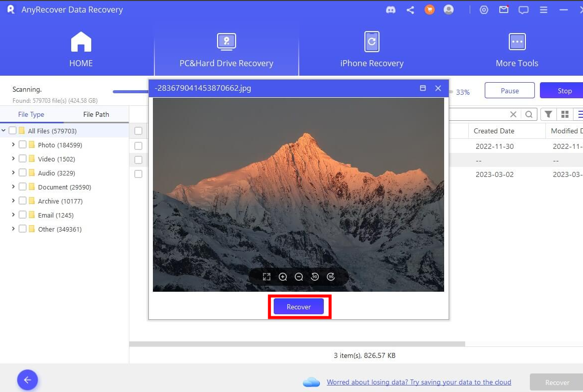 recover deleted files with anyrecover