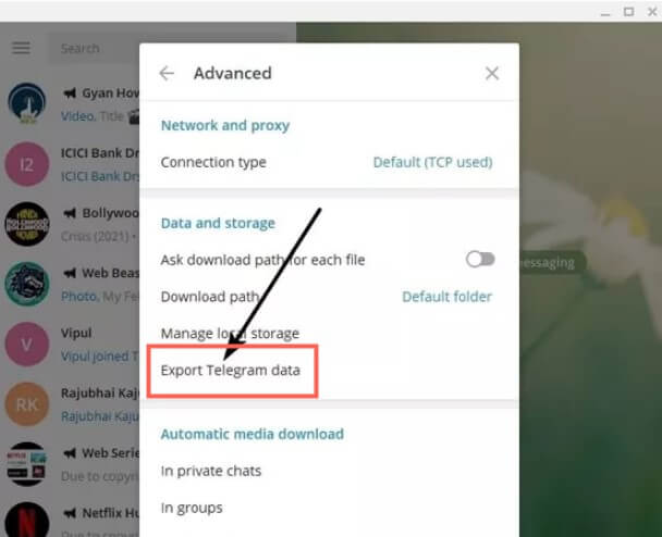 recover telegram messages with desktop version