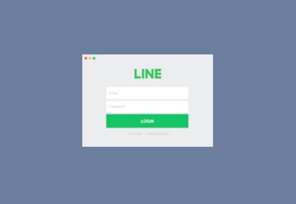 recover LINE account without phone number