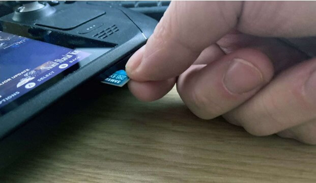 reinsert your sd card