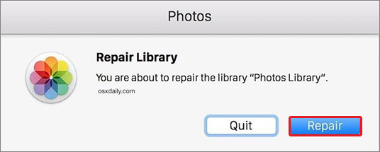 click repair on mac