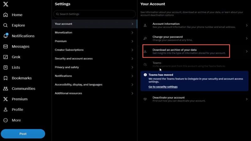 find and view deleted tweets