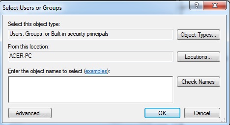 get owner ship folder