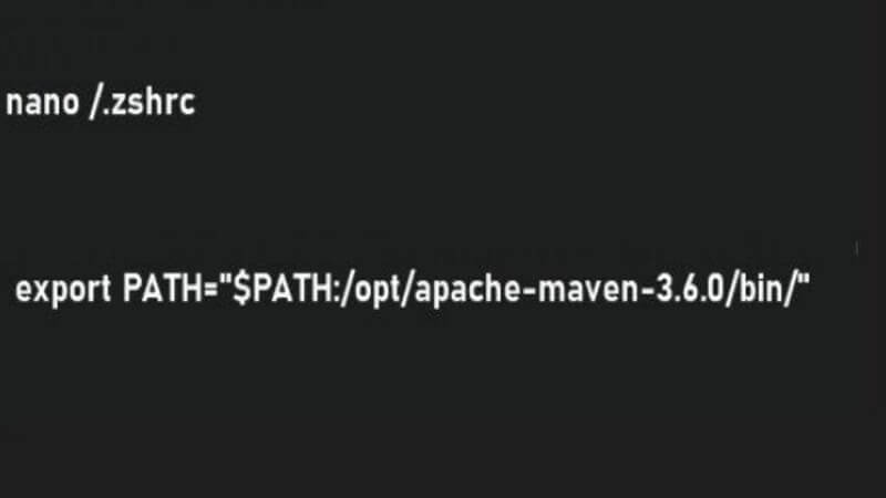 set zsh command path