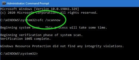 sfc/scannow for valorant