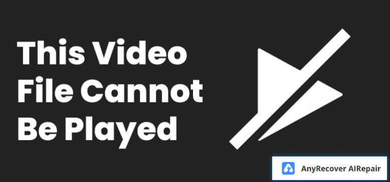 This video cannot be played error illustration
