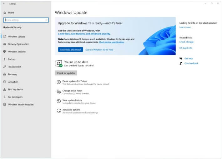 update windows 11