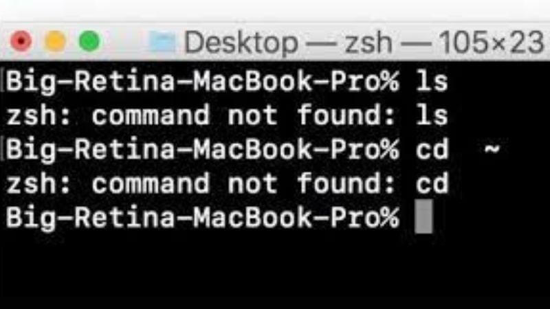 zsh command not found