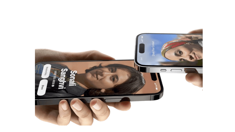 apple ios 17 namedrop