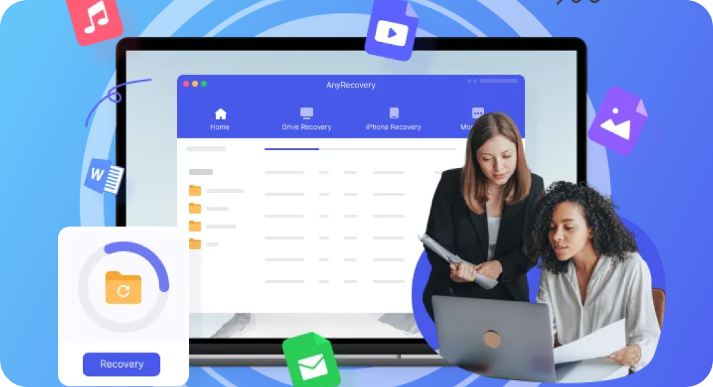 anyrecover data recovery tool features