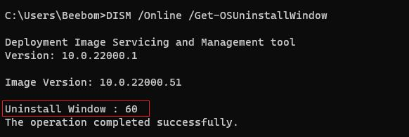 cmd uninstall win10 2