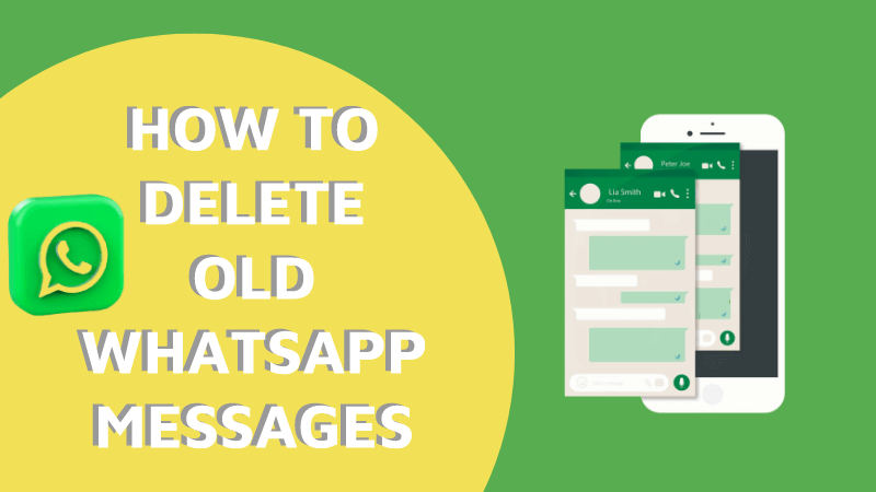 how to delete old whatsapp message