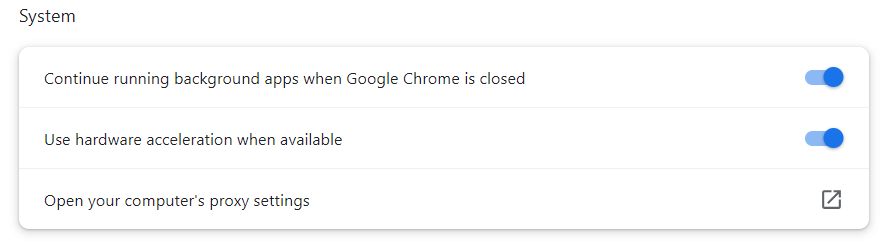 disable hardware acceleration