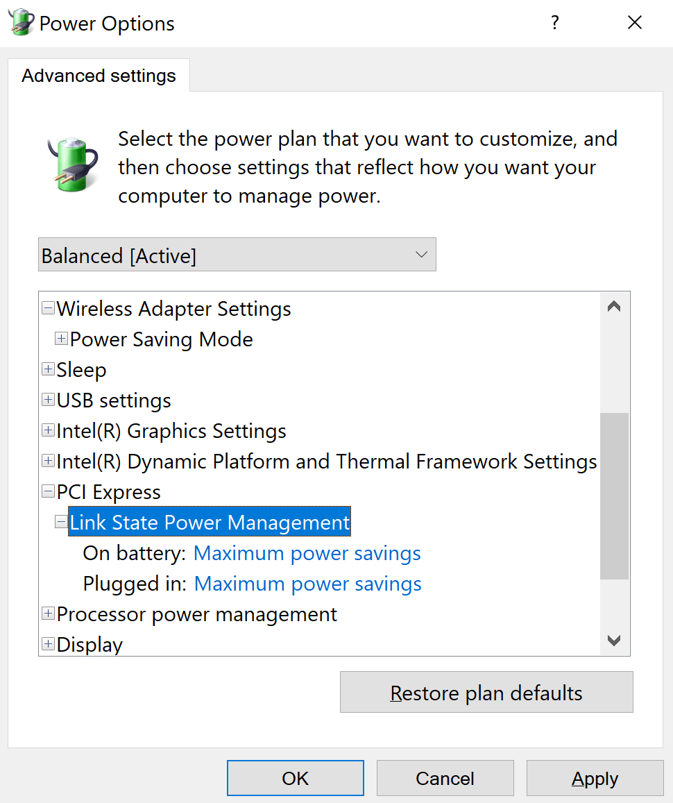 power driver state failure