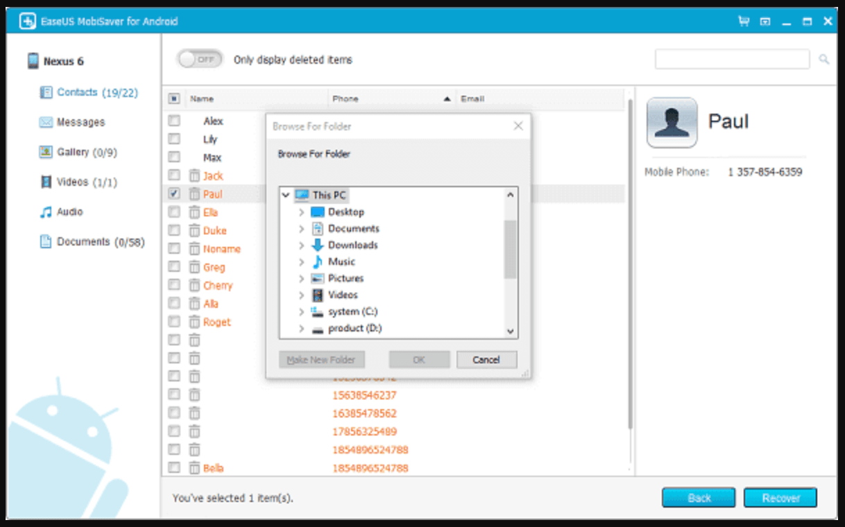 easeus mobisaver for android guide 3