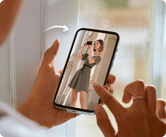 The final step in AIRepair, showing a repaired video ready to be saved and exported.