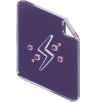 A graphic icon representing file transfer corruption