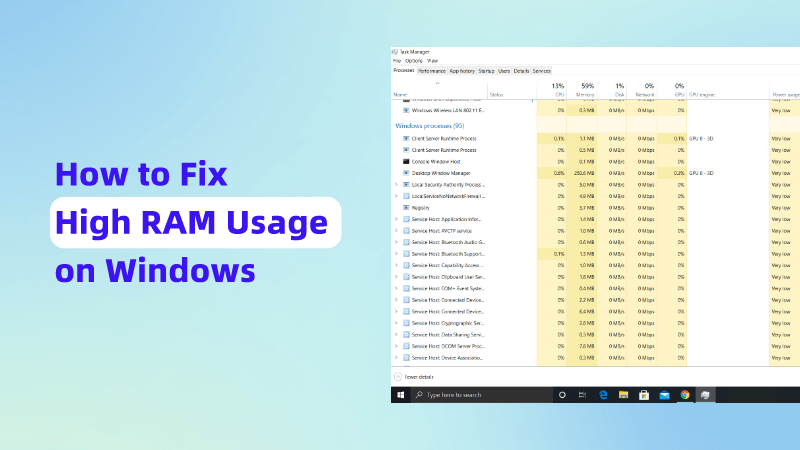 fix high RAM usage